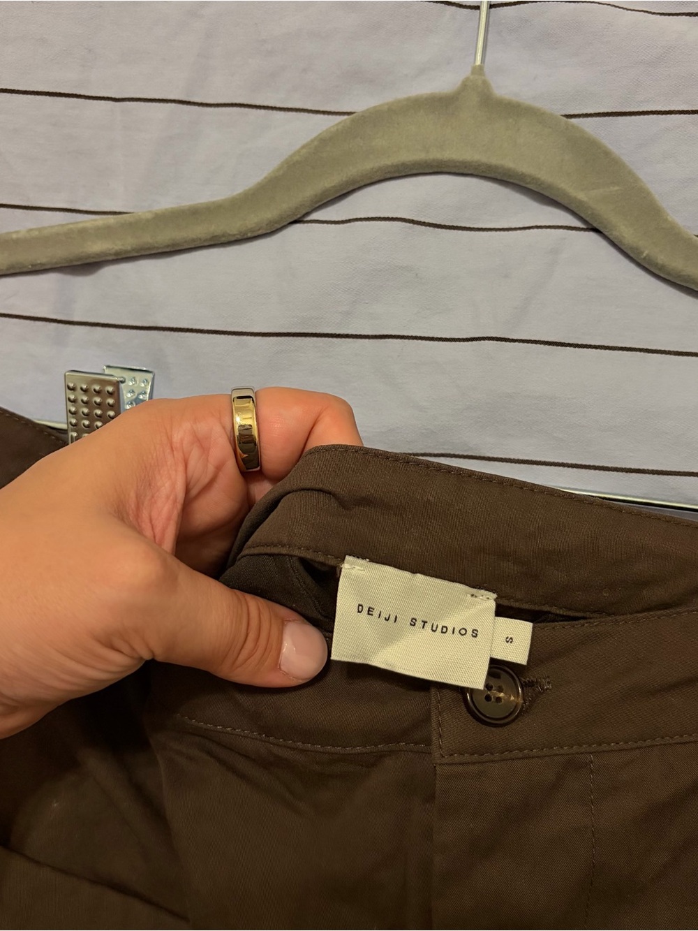 Deiji Studios Pocket Pant Wood - Picture 3 of 4